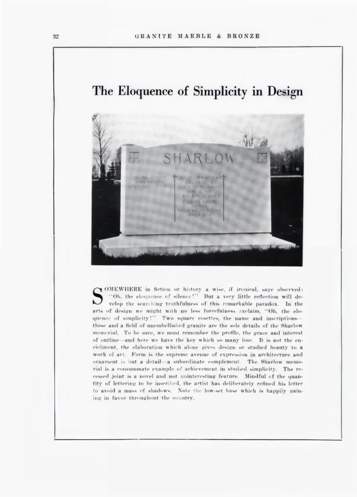 The Sharlow Memorial