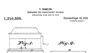 Thomas Sharlow Phonographic Container Feature